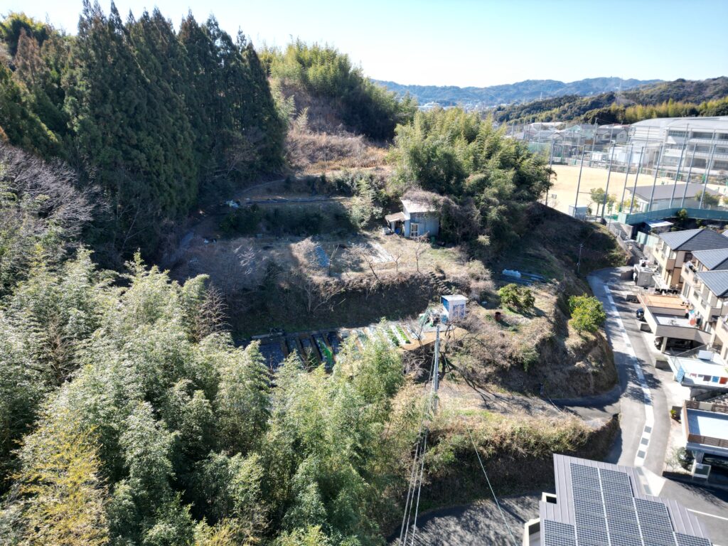 地番から山林の場所特定イメージ写真