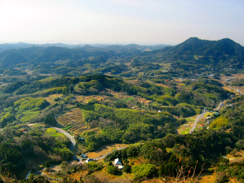 地番から土地の位置を特定する山林・農地の地域