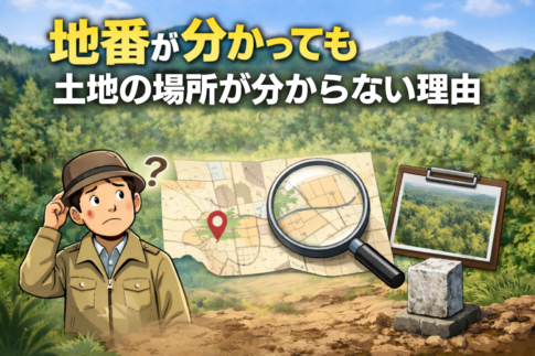 場所不明の土地